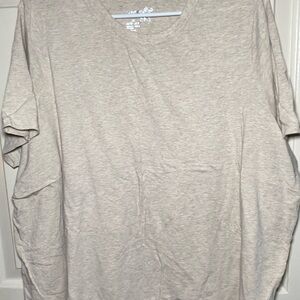 Terra & Sky Light Beige‎ Short Sleeve Tee